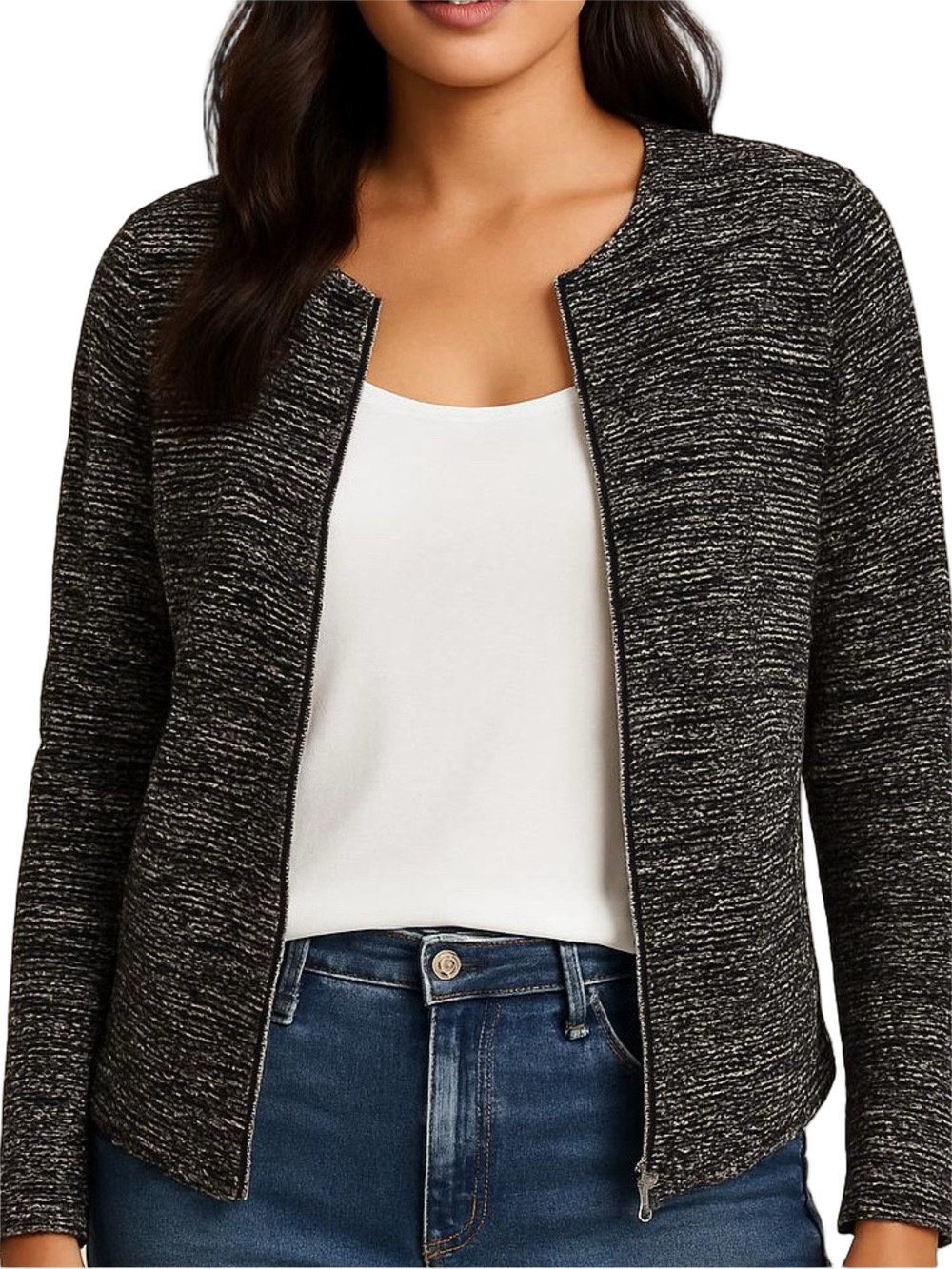 06. WOMENS CHICO’S 2/L DETAIL JACKET